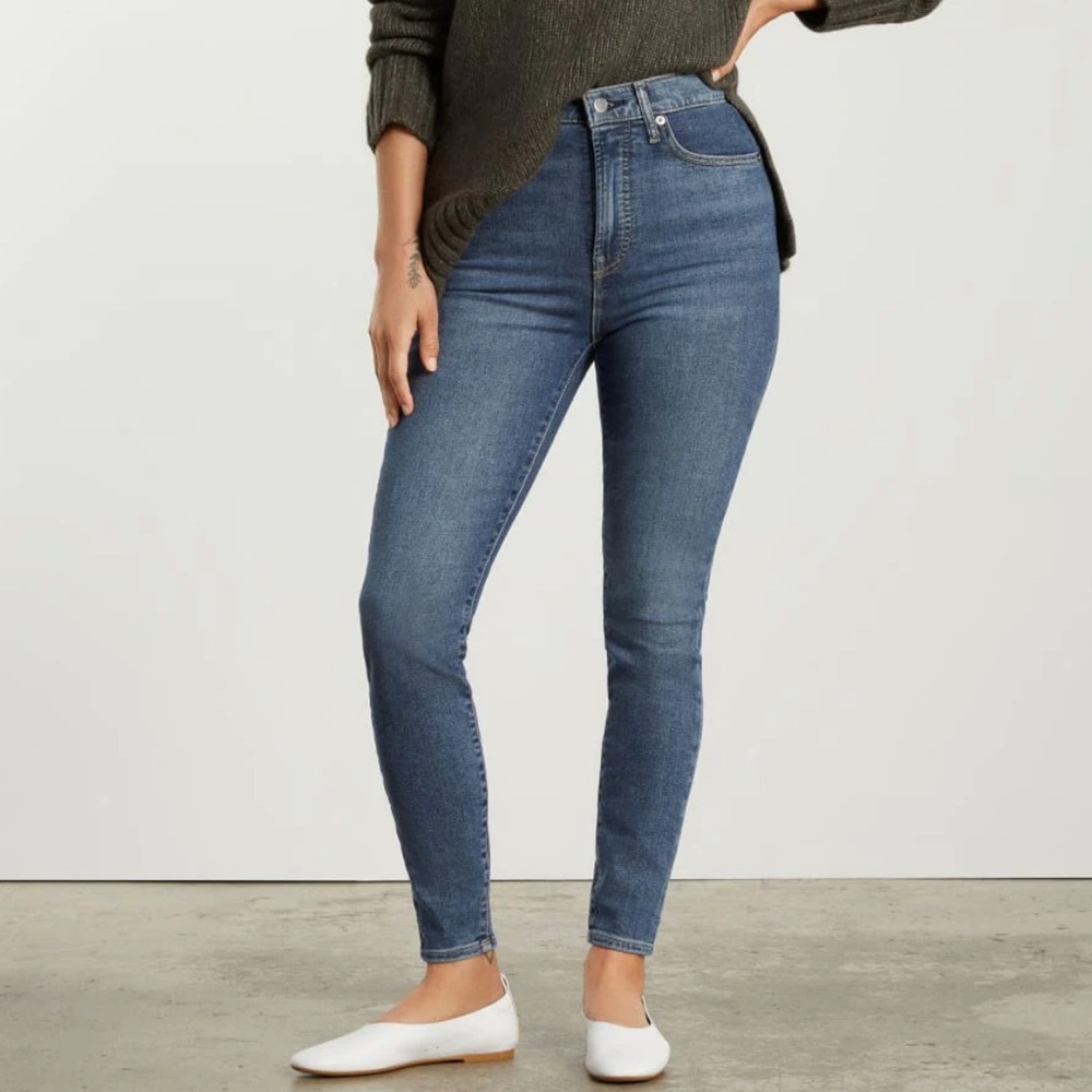 Everlane The Way-High Skinny Crop Jeans, Size 26, NWT